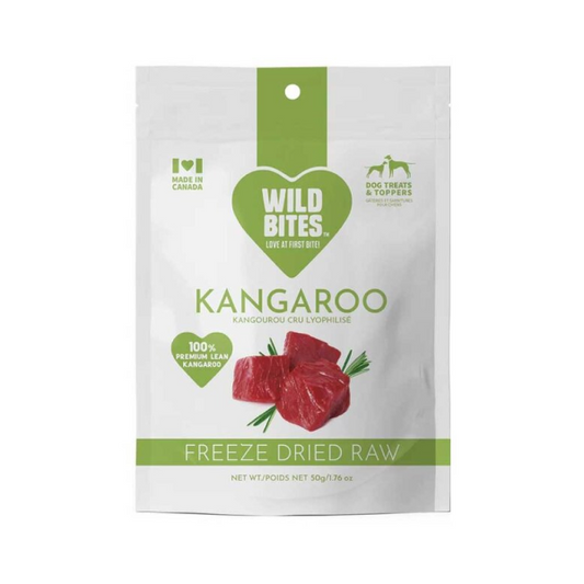 WILD BITES Freeze Dried Kangaroo 50g