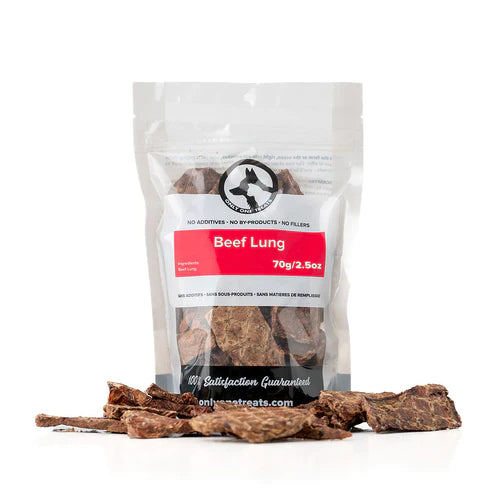 Only One Treats Beef Lung 70g