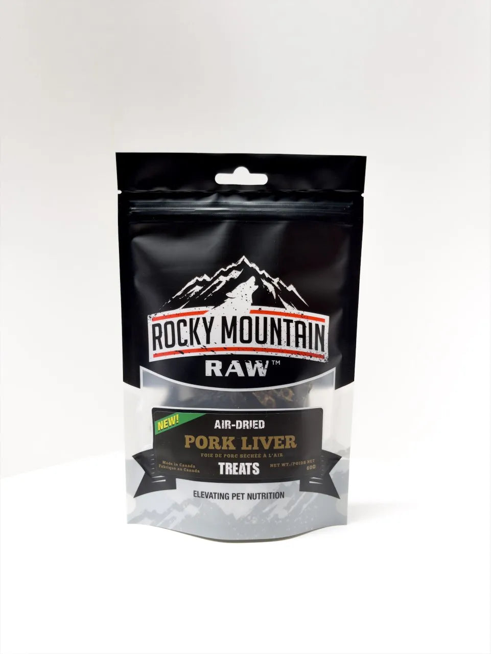 Rocky Mountain Raw Air-Dried Pork Liver 60g