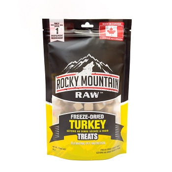 Rocky Mountain Raw Turkey Freeze Dried Pet Treats 55g