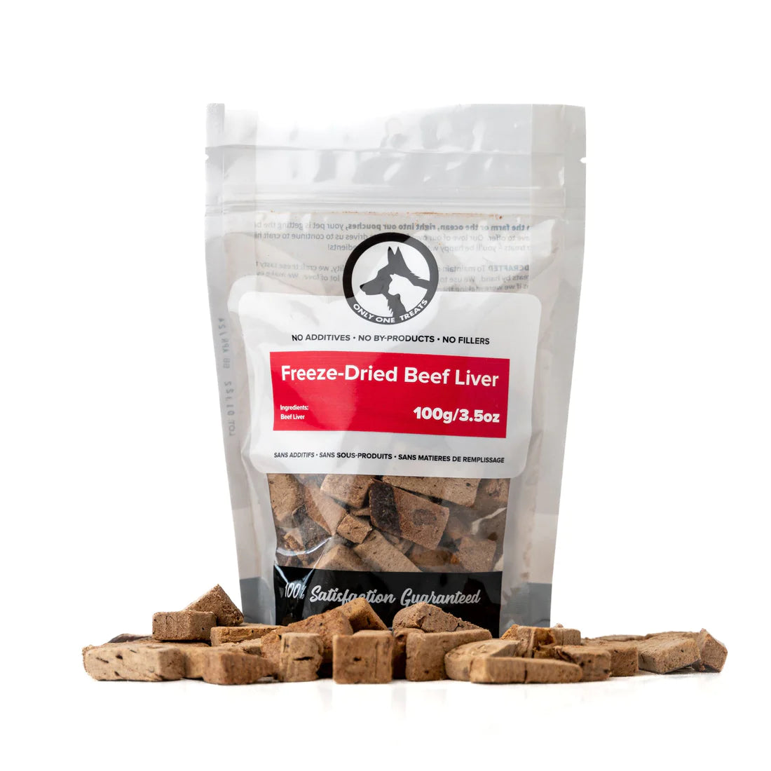 Only One Treats Freeze-Dried Beef Liver 100g