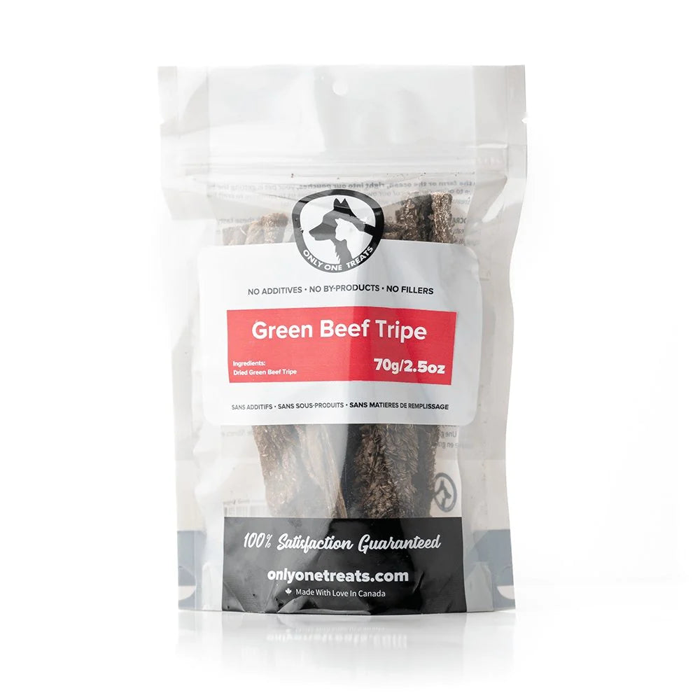 Only One Treats Green Beef Tripe 70g