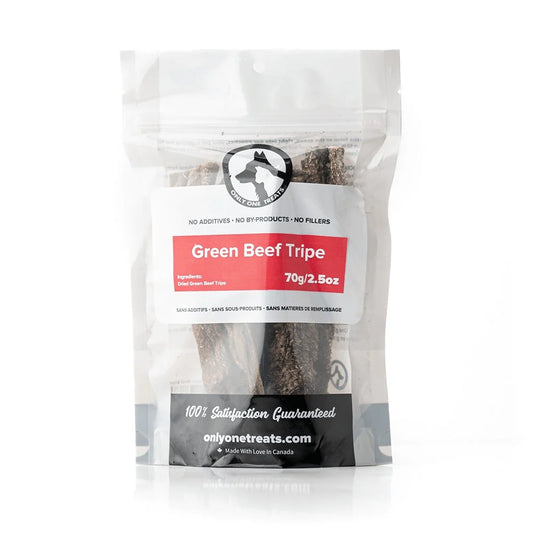 Only One Treats Green Beef Tripe 70g