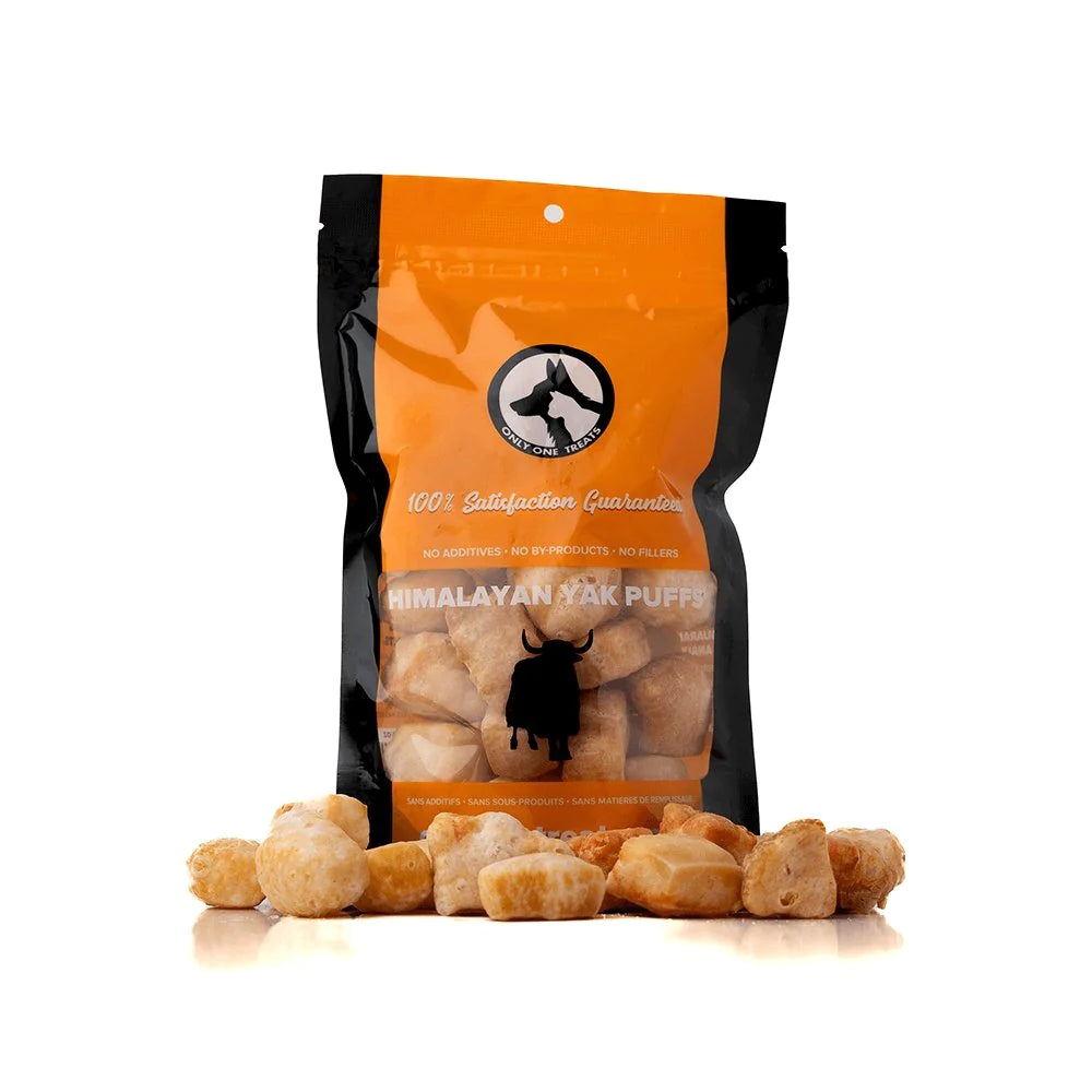 Only One Treats Himalayan Yak Snak Puffs 100g