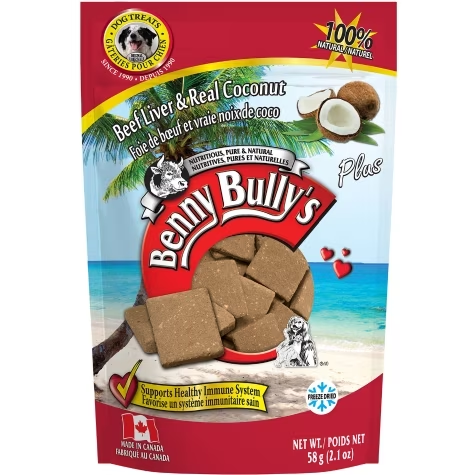 Benny Bully's Beef Liver & Coconut 2.1oz