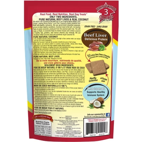 Benny Bully's Beef Liver & Coconut 2.1oz