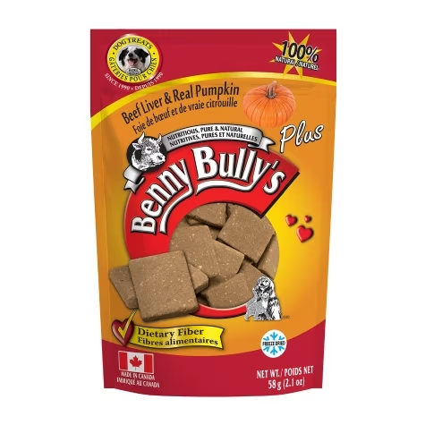 Benny Bully's Beef Liver & Real Pumpkin 2.1oz