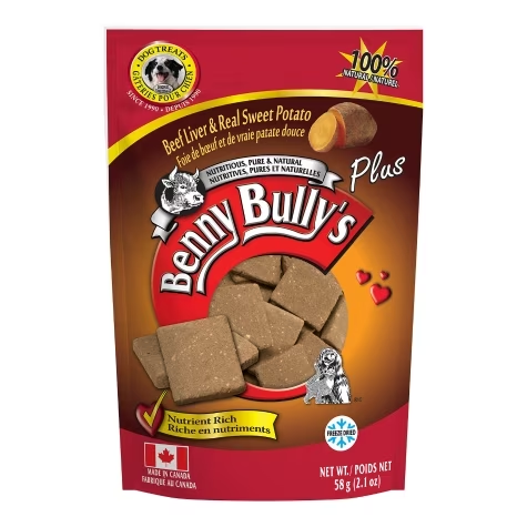 Benny Bully's Beef Liver Plus Sweet Potato 2.1oz