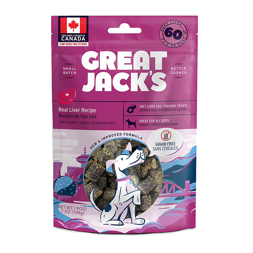 Great Jack's Dog Treats - Real Liver Recipe 56g