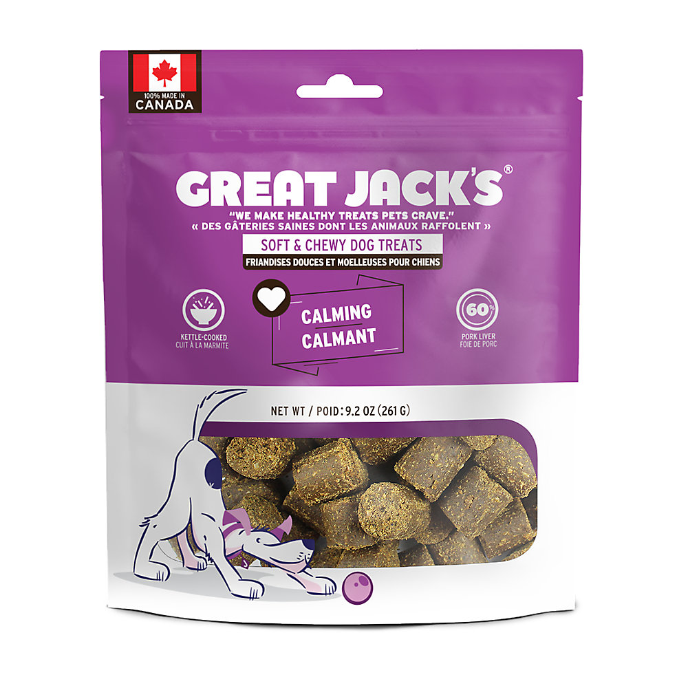 Great Jack's Calming Dog Treats - Pork Liver 261g