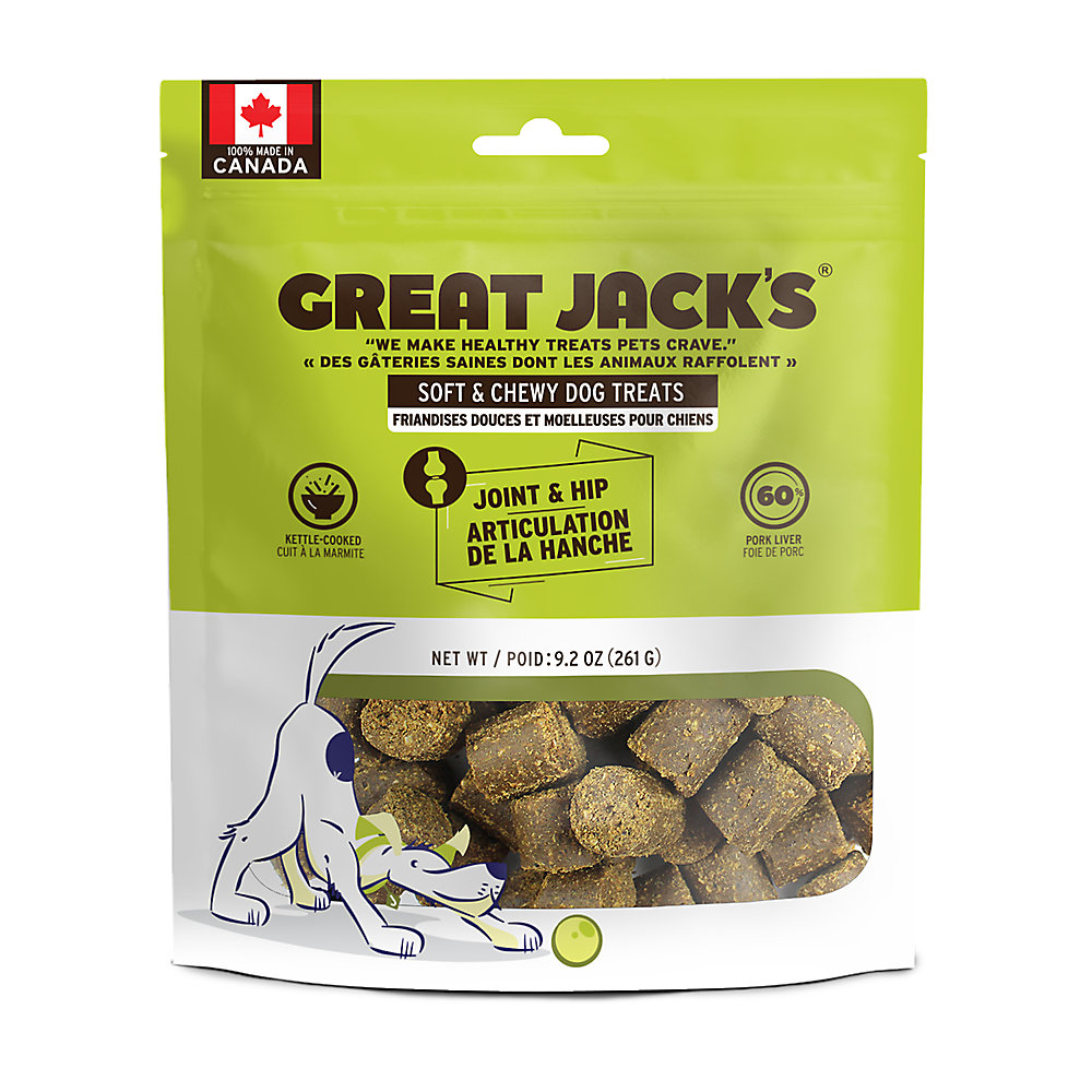 Great Jack's Hip & Joint Care Dog Treats - Pork Liver 261g