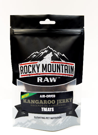 Rocky Mountain Raw Kangaroo Jerky Treats 50g