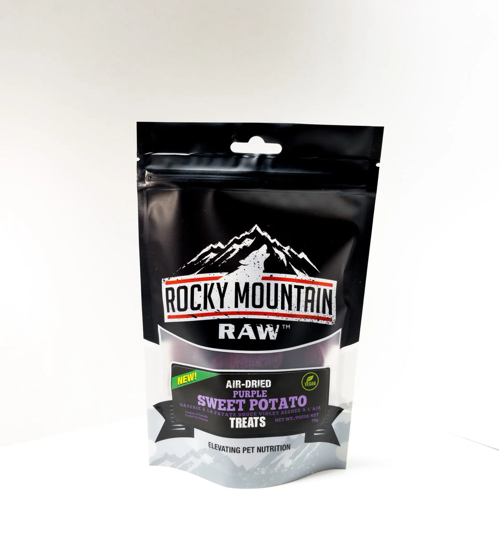 Rocky Mountain Raw Purple Sweet Potato Dog Treats 120g Vegan