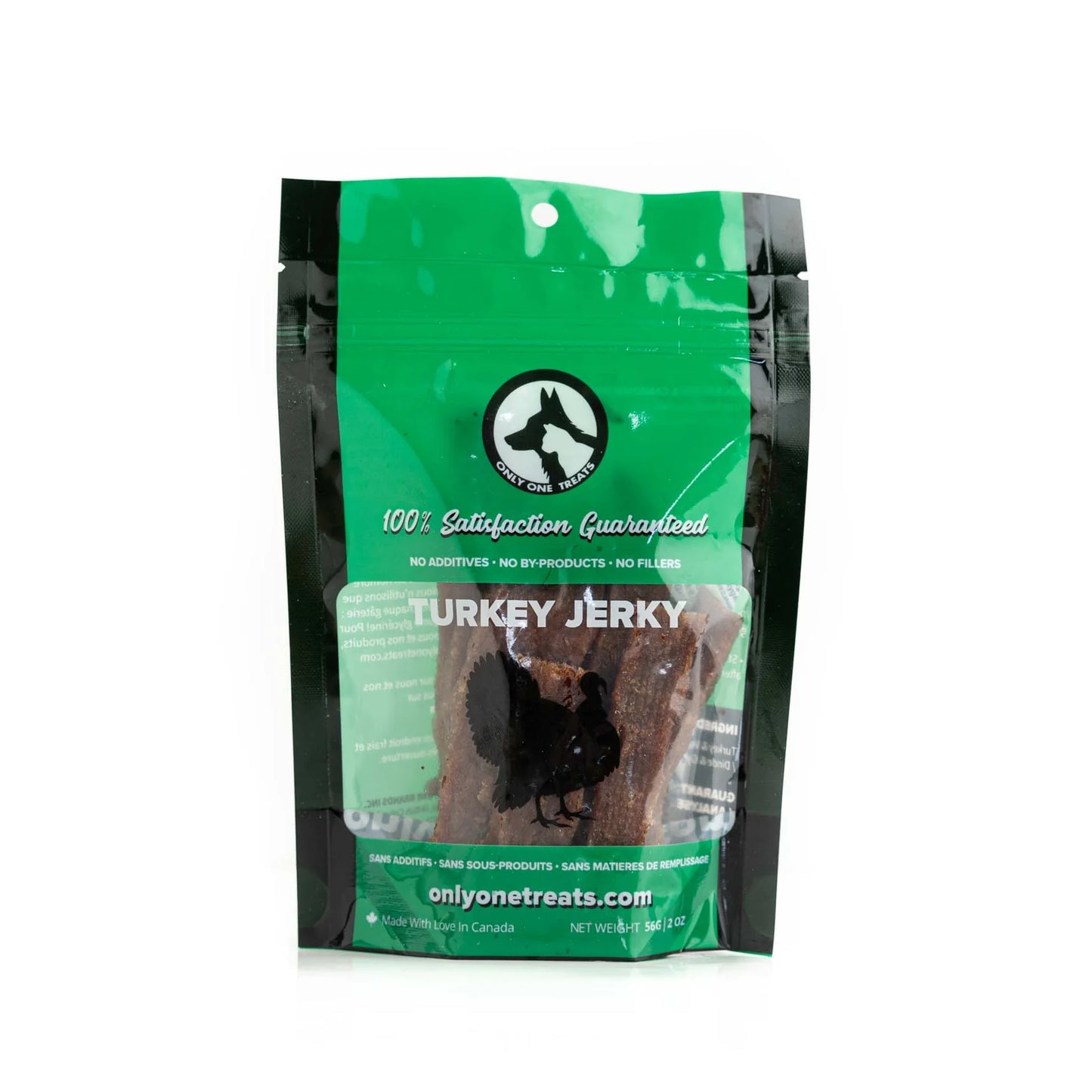 Only One Treats Turkey Jerky 56g